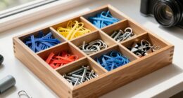 reusable fastener organization kit