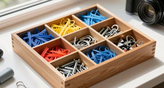 reusable fastener organization kit