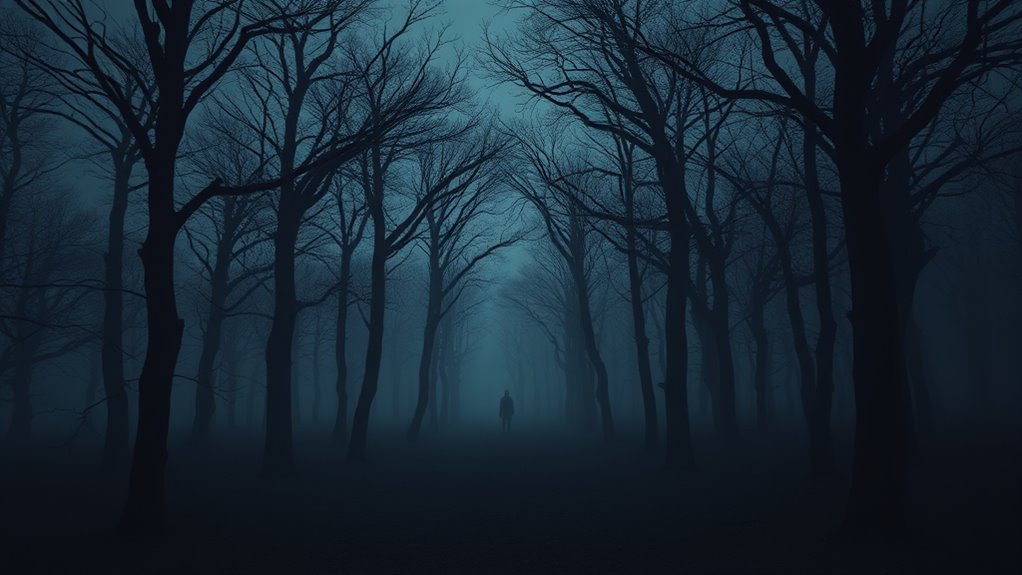 silence amplifies primal fears