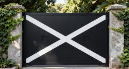 stylish no entry boundary design