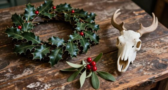 yule symbols influence halloween