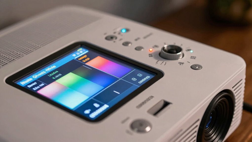 calibrate for vibrant clarity