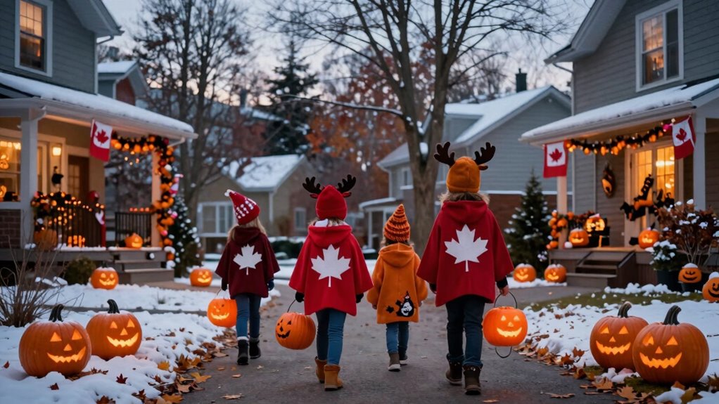 canadian halloween trick or treating