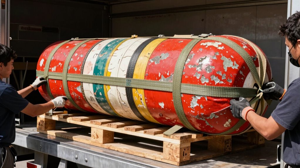 Transporting Life-Size Props: The Strap Trick That Prevents Breaks 2 careful packing and handling