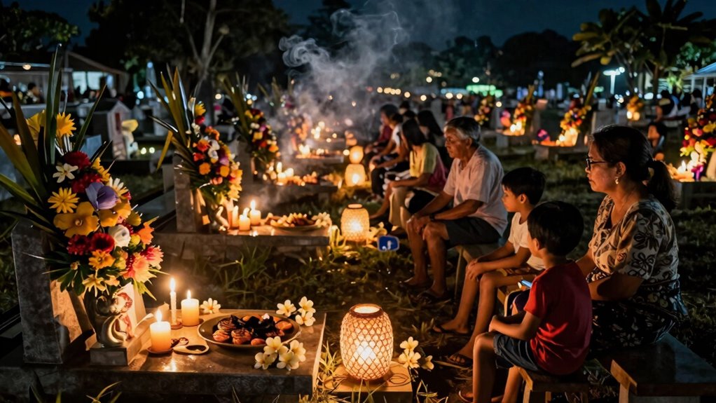 cemetery vigil tradition celebration