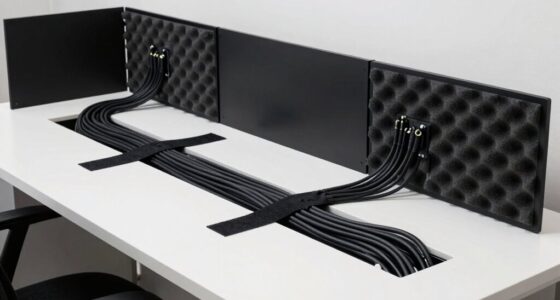 concealing large cable clutter