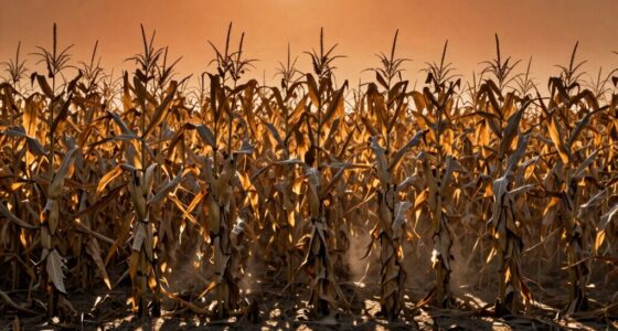 corn stalks in halloween