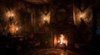 creating a spooky ambiance
