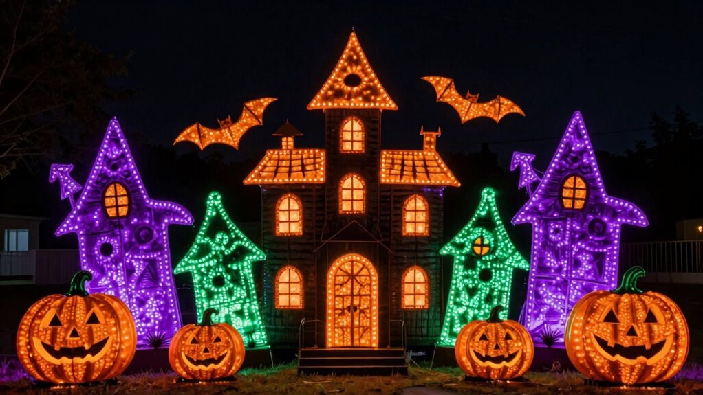 festive safe layered lighting
