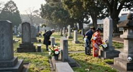 global cemetery customs vary