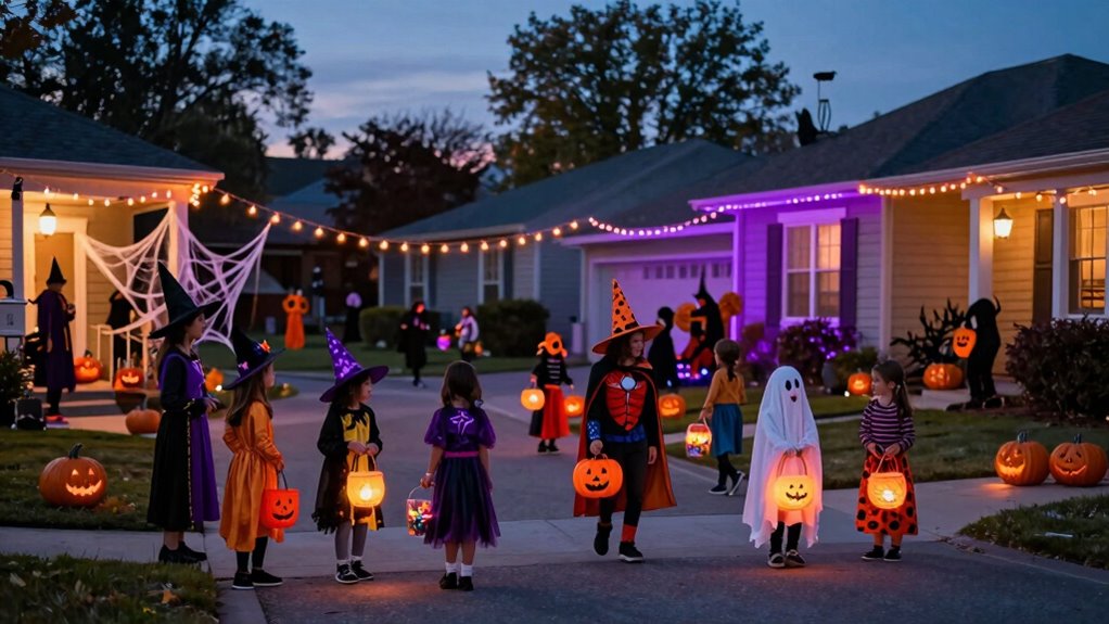 halloween night schedule