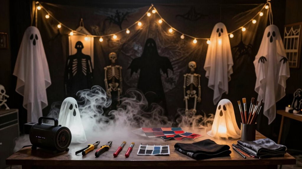 haunted house setup checklist