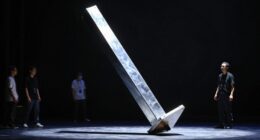 hidden base stabilizes tall props