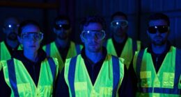 ignoring eye safety guidelines