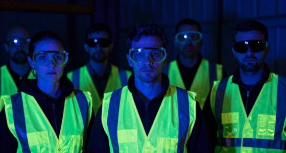 ignoring eye safety guidelines