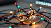 incorrect wiring causes burnout