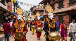 nepal s gai jatra parade