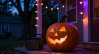 optimal halloween sound levels