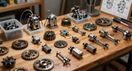 organize animatronic components efficiently