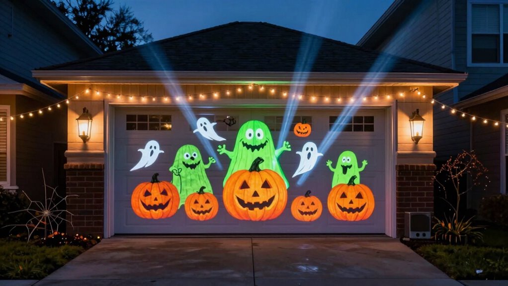 outdoor projection brightness requirements