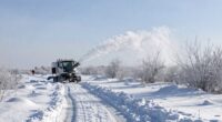 outdoor snow machine hazards