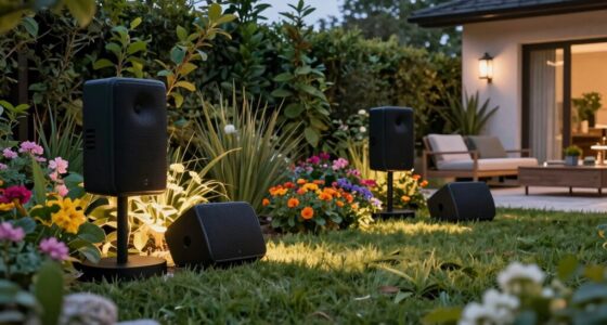 outdoor speaker placement tips