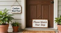 porch safety signs tips