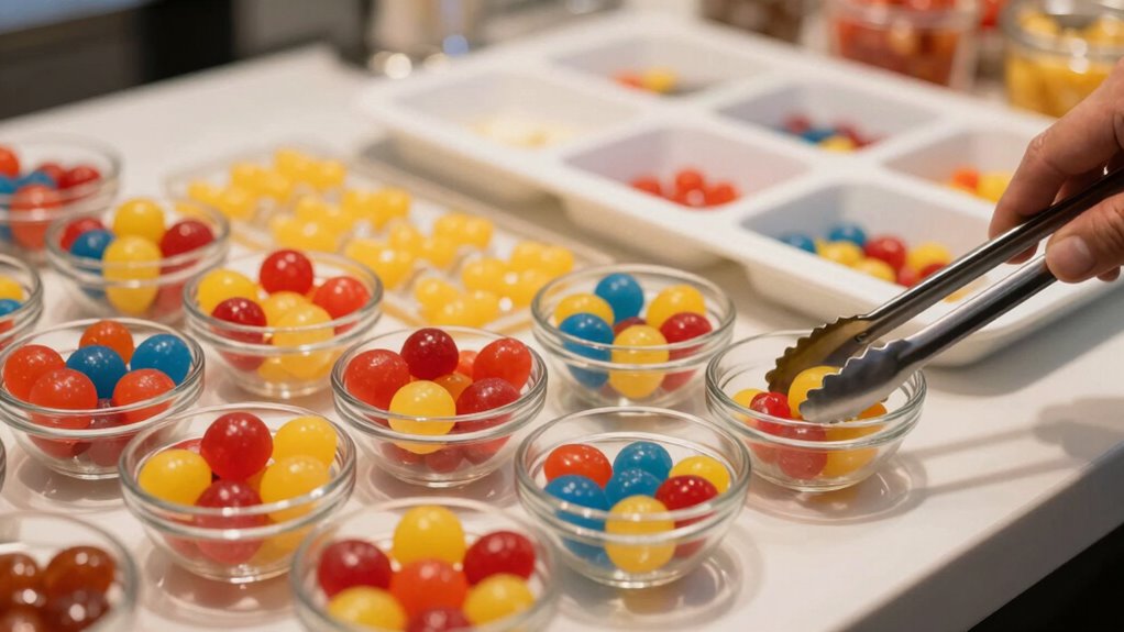 precise candy portioning techniques