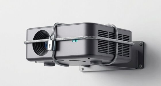 preventing projector theft easily