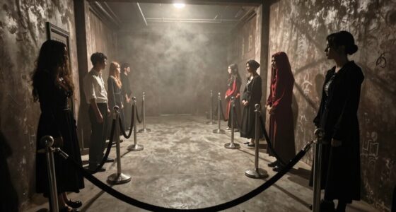 professional haunt crowd control