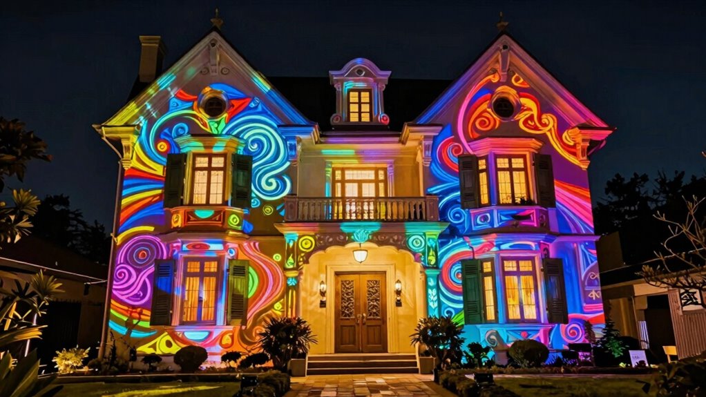 Projecting on a Big House? This Placement Plan Saves Your Night 2 projection setup and calibration