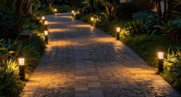 proper walkway lighting spacing