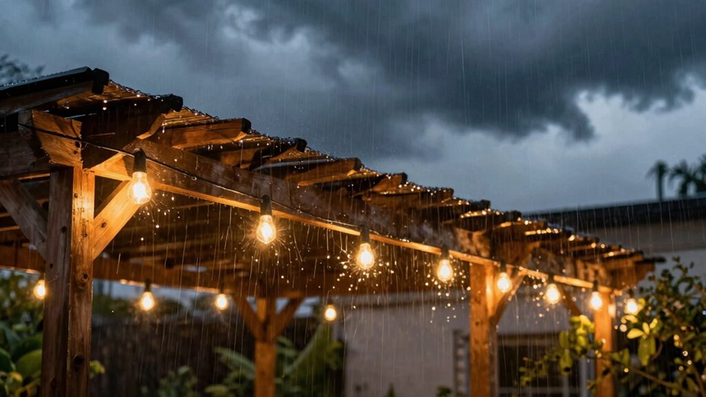 protect outdoor lights from moisture
