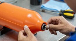 quick inflatable blower maintenance