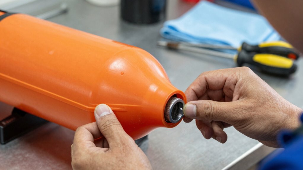 quick inflatable blower maintenance