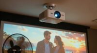 quiet projector fan solution