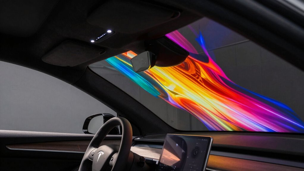 Rear vs Front Window Projection: The Choice That Changes Everything 2 rear projection offers brightness