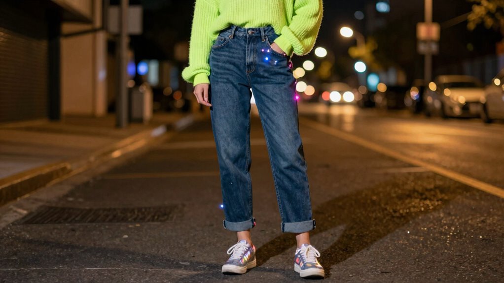 reflective and neon accessories