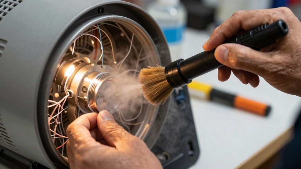 regular fog machine maintenance