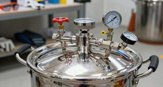 resin pressure pot safety