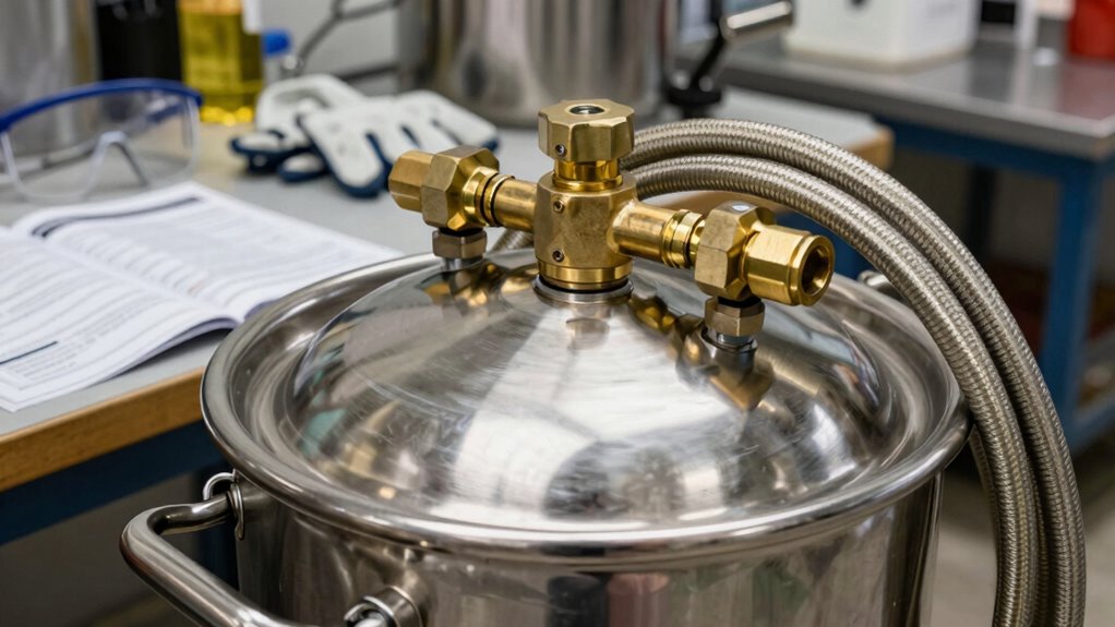 safe pressure pot operation