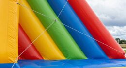 secure inflatables with tethering