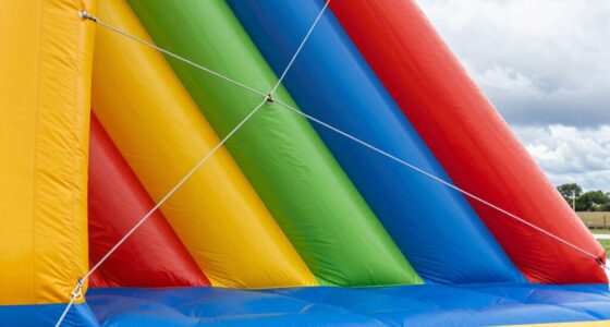 secure inflatables with tethering