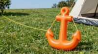 secure lawn friendly inflatable anchoring