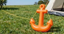 secure lawn friendly inflatable anchoring