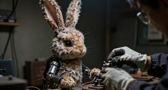 silent animatronic maintenance