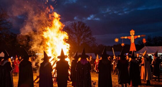 springtime witch celebration