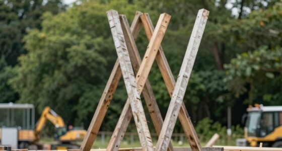 stabilization for falling tall props