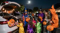 supporting trunk or treat volunteers