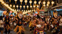 thai ghost mask festival